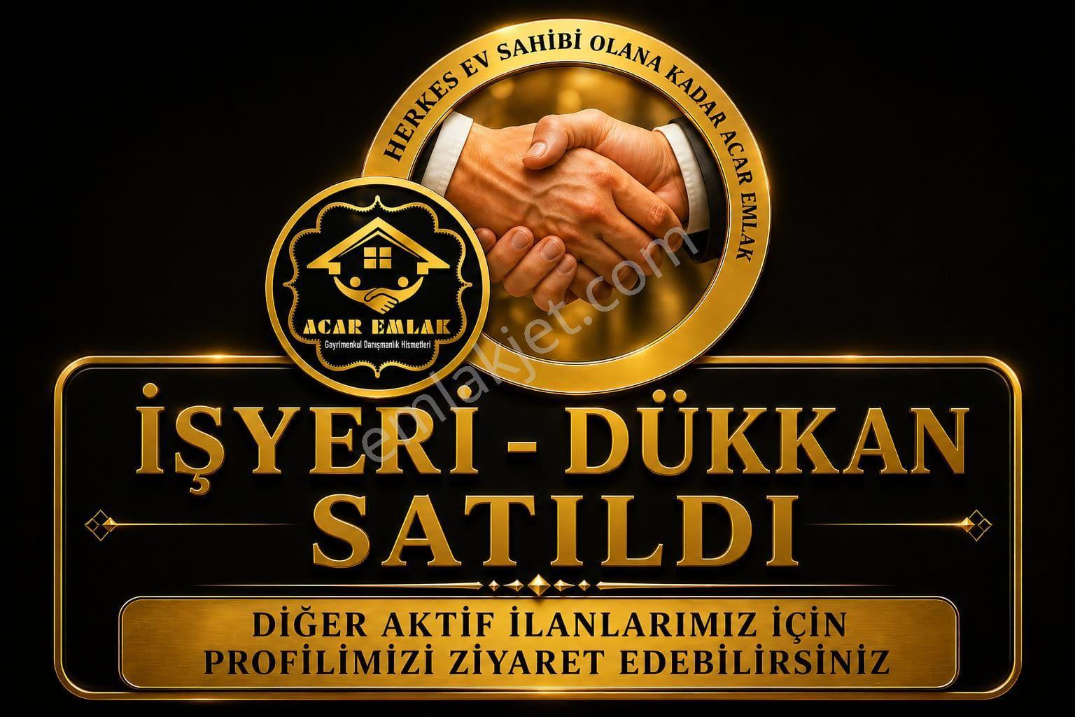 Acar Emlaktan Çevre Yolu Caddesi Mevkinde Satılık 55 M2 Dükkan