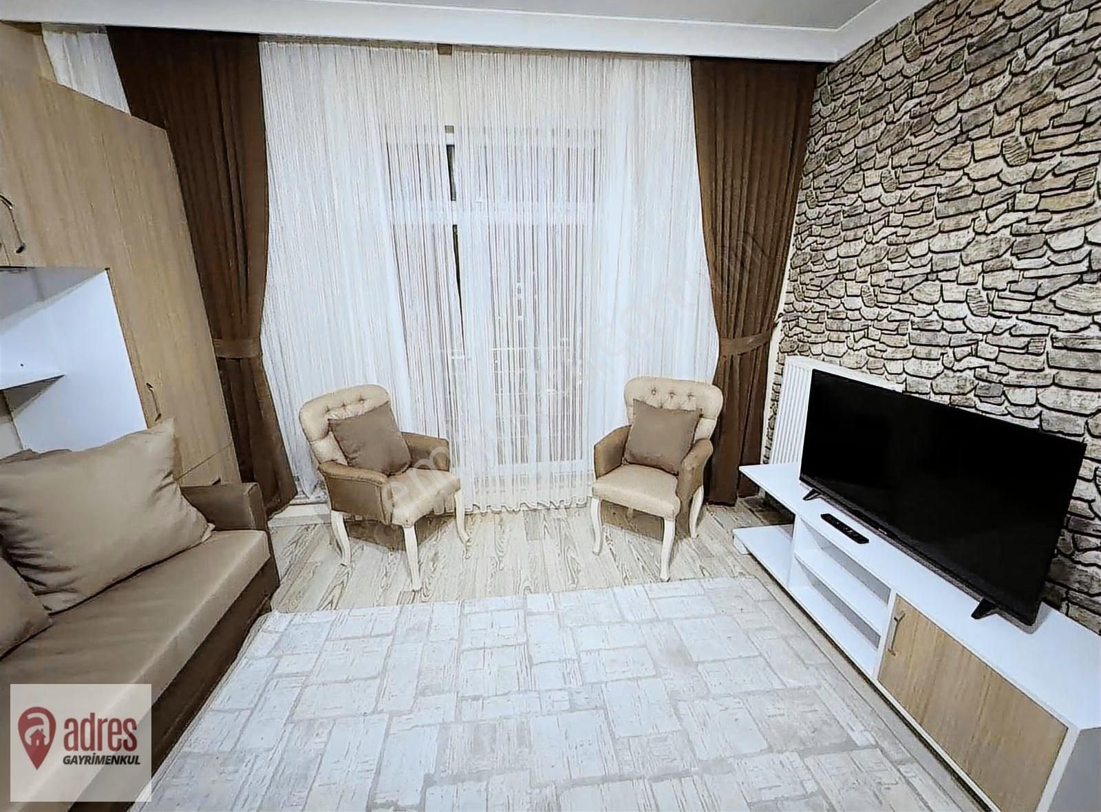 Eryaman Merkezde 1+0 Eşyalı Lüks Kiralık Daire Zirve Loft