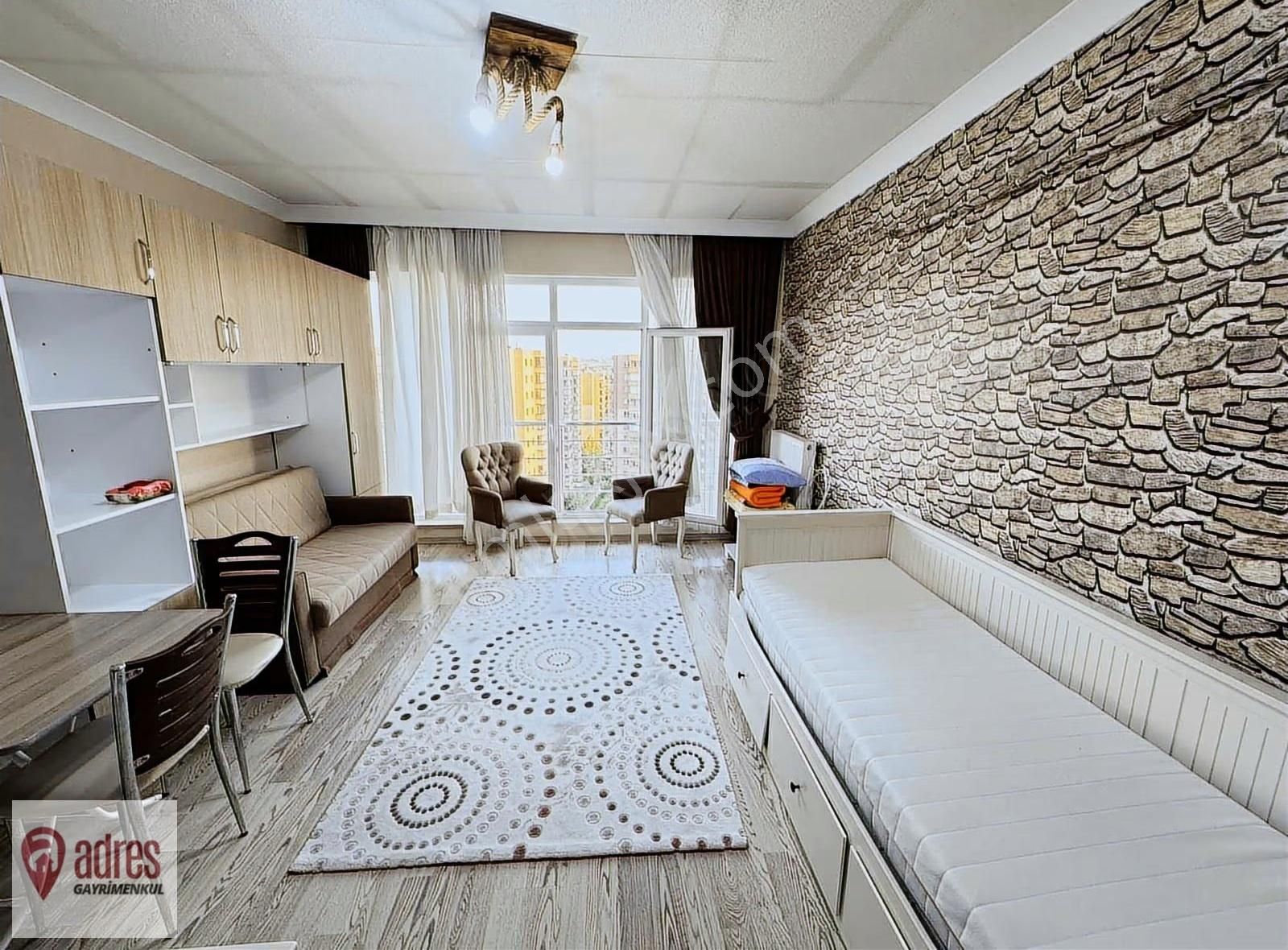 Eryaman Merkezde 1+0 Eşyalı Lüks Kiralık Daire Zirve Loft - Görsel 2