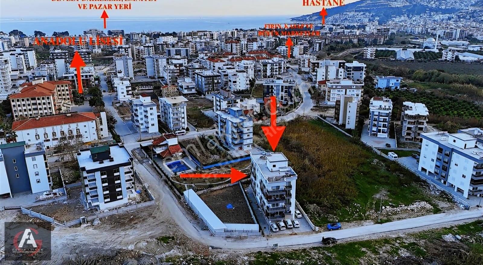 Finikenin En Gözde Konumunda Ayrı Mutfak Ve Ebeveyn Banyolu 2+1 - Görsel 7