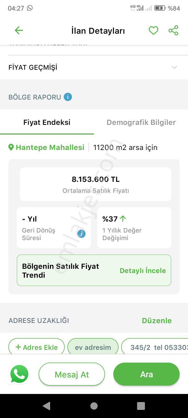 Satılık Müstakil Sulu Tarla - Görsel 7