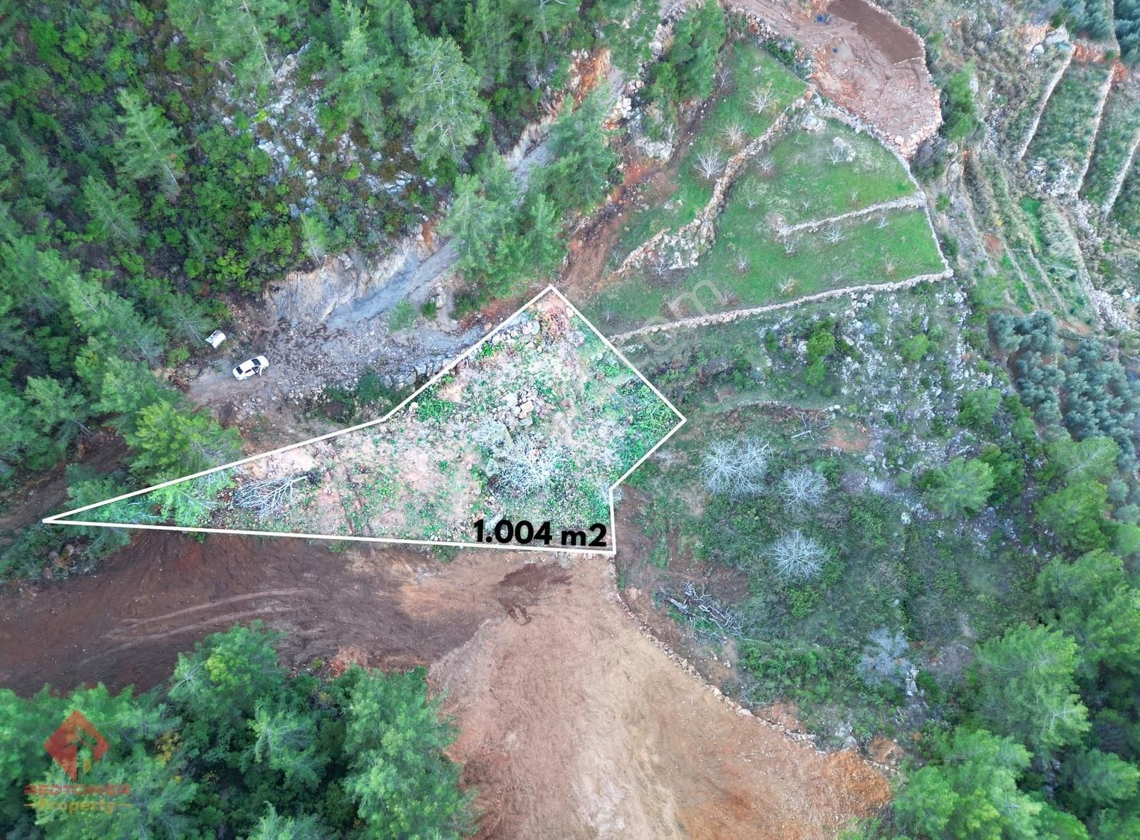 Alanya Türktaş Mahallesin'de 1.004 M² Satılık Tarla - Görsel 5