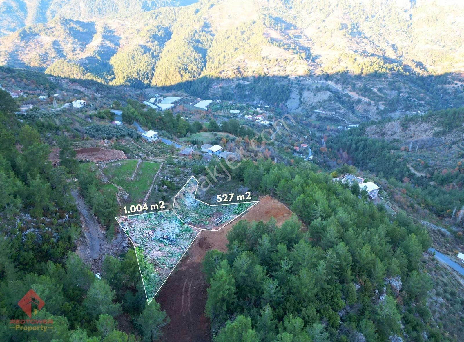 Alanya Türktaş Mahallesin'de 1.004 M² Satılık Tarla - Görsel 12