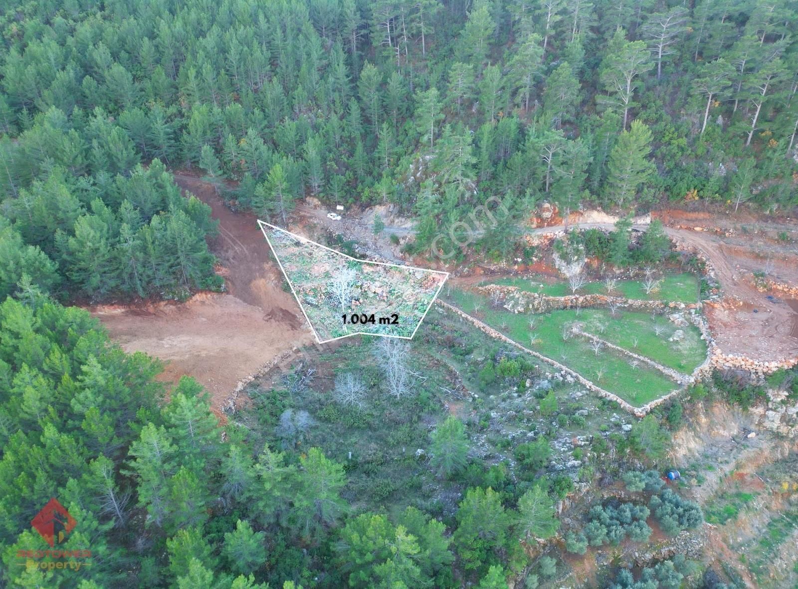 Alanya Türktaş Mahallesin'de 1.004 M² Satılık Tarla - Görsel 6