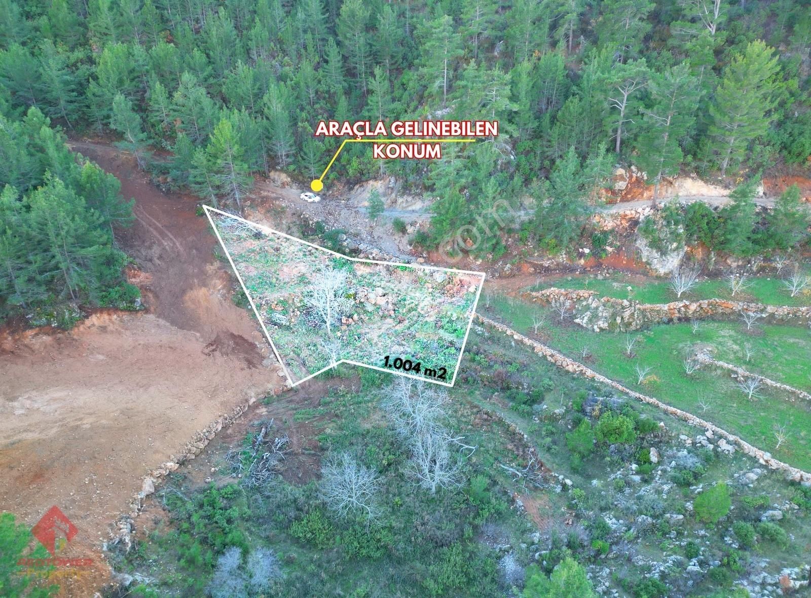 Alanya Türktaş Mahallesin'de 1.004 M² Satılık Tarla - Görsel 8
