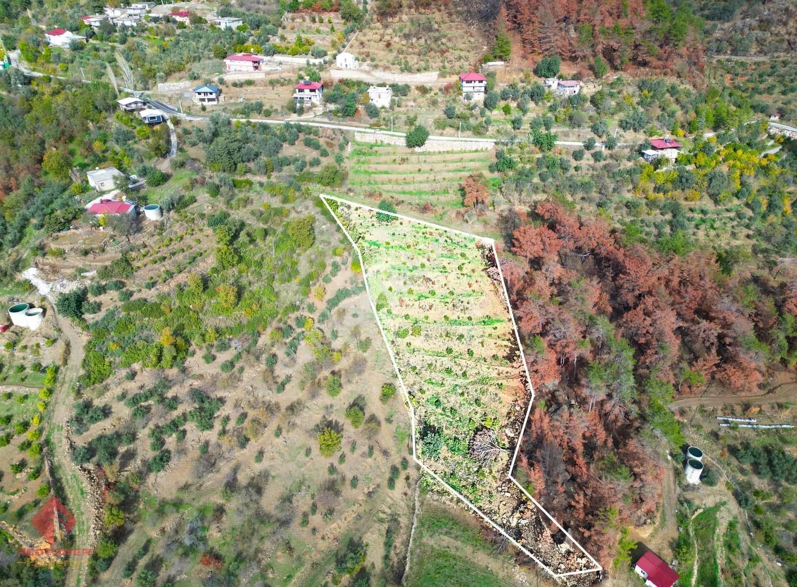 Alanya Şıhlar Köyü Merkezinde 4.460 M2 Satılık Tarla - Görsel 14