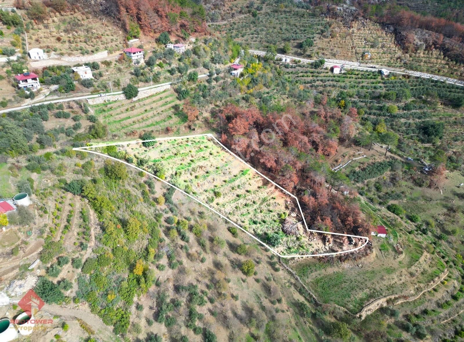 Alanya Şıhlar Köyü Merkezinde 4.460 M2 Satılık Tarla - Görsel 11