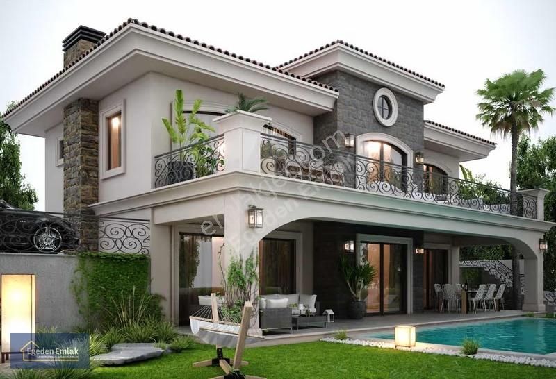 Marmaris Turunç'ta Deniz Manzaralı Lüks Villa - Görsel 4