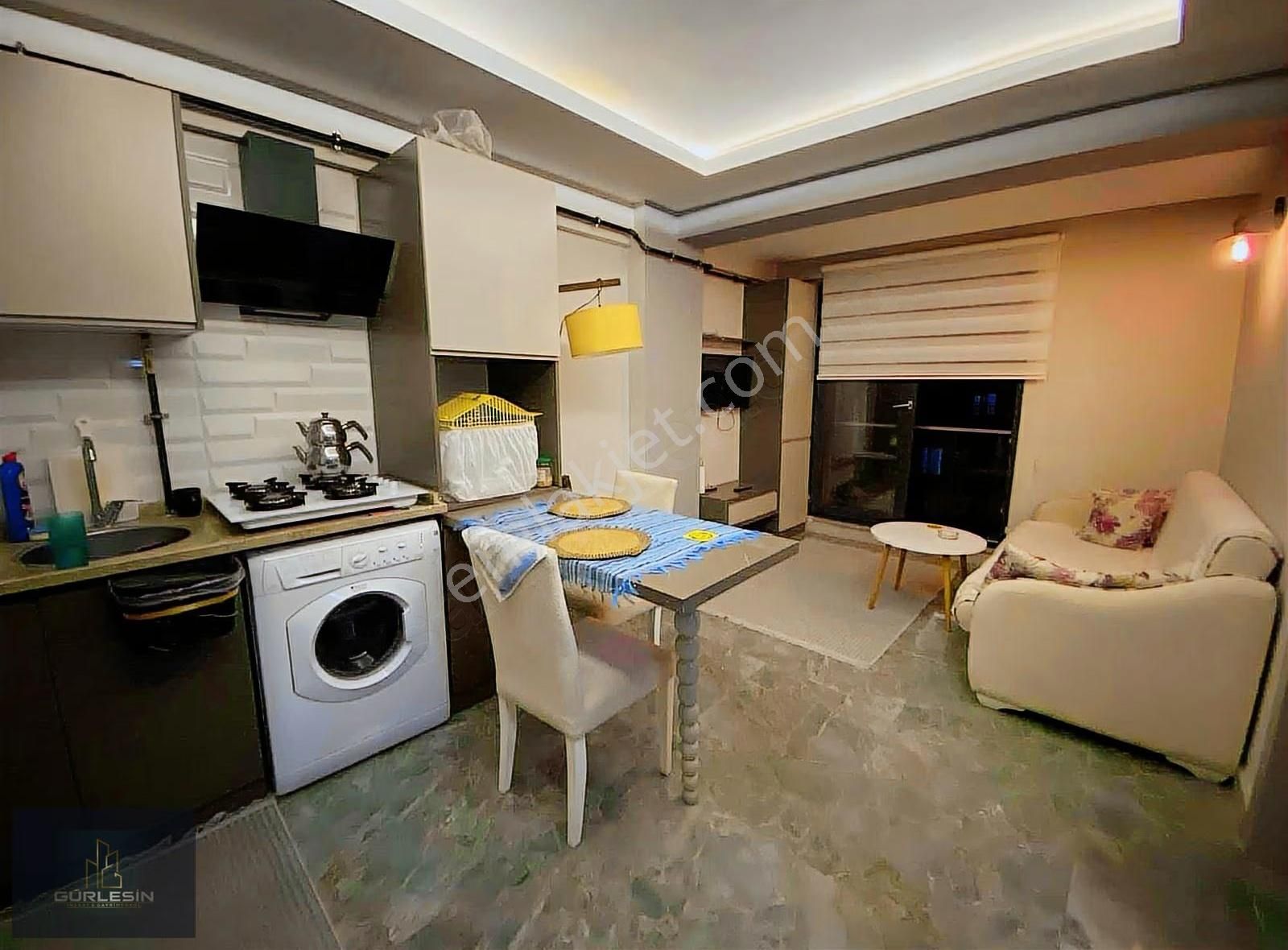 Hacıkaplanlar Mahallesi Ultra Lüks Eşyalı Kiralık 1+1 Suit Daire - Görsel 5