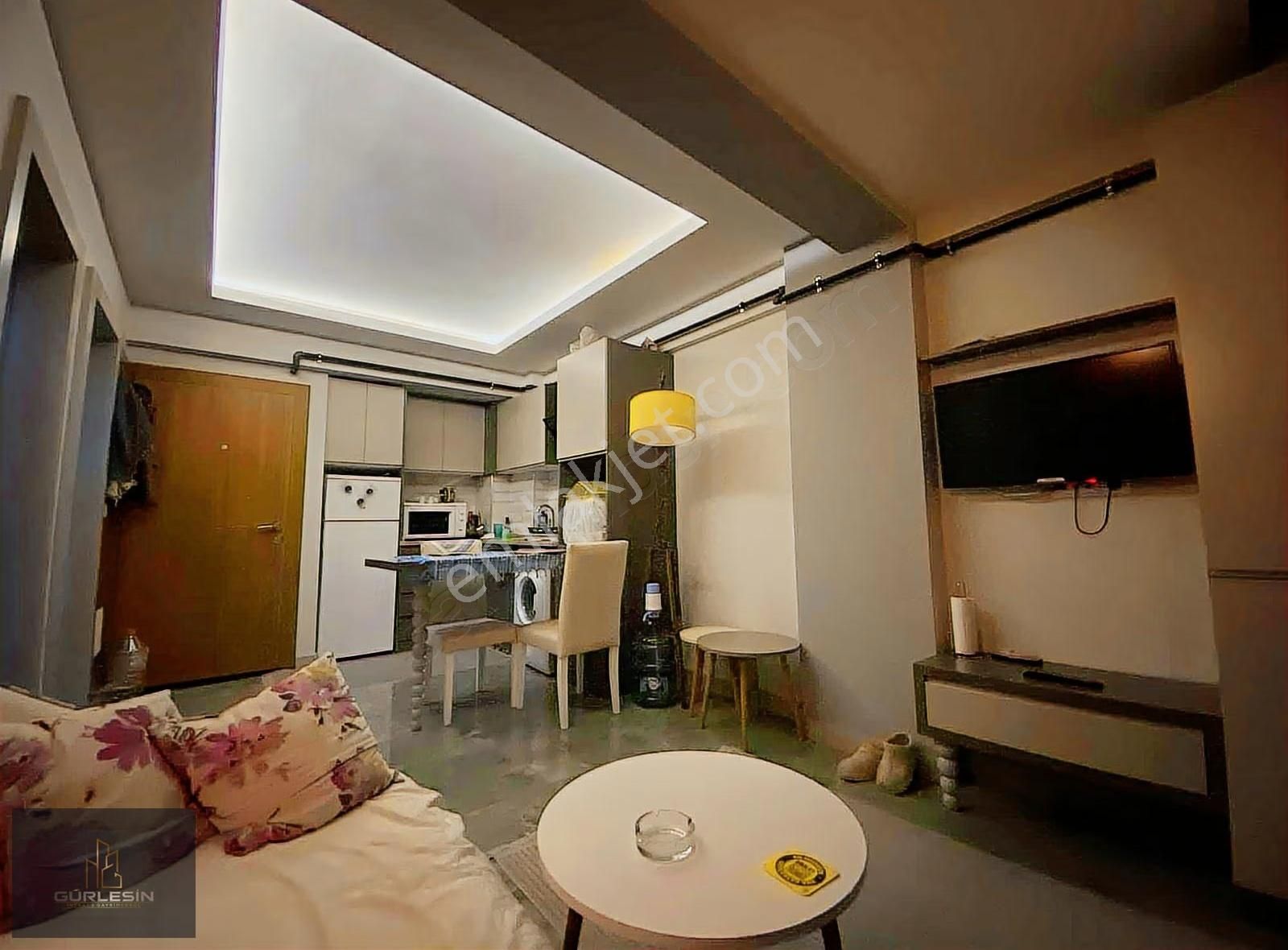 Hacıkaplanlar Mahallesi Ultra Lüks Eşyalı Kiralık 1+1 Suit Daire - Görsel 6