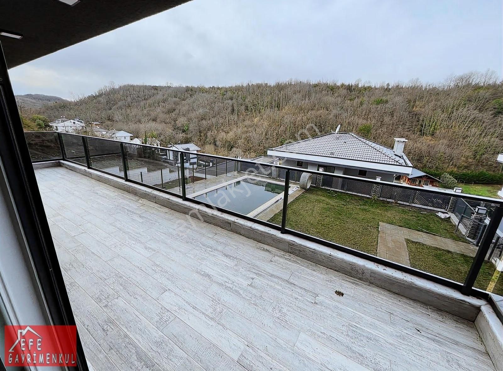 Şile Kızılca'da Müstakil Havuzlu 3 Katlı 6+1 Sıfır Lüks Villa - Görsel 19