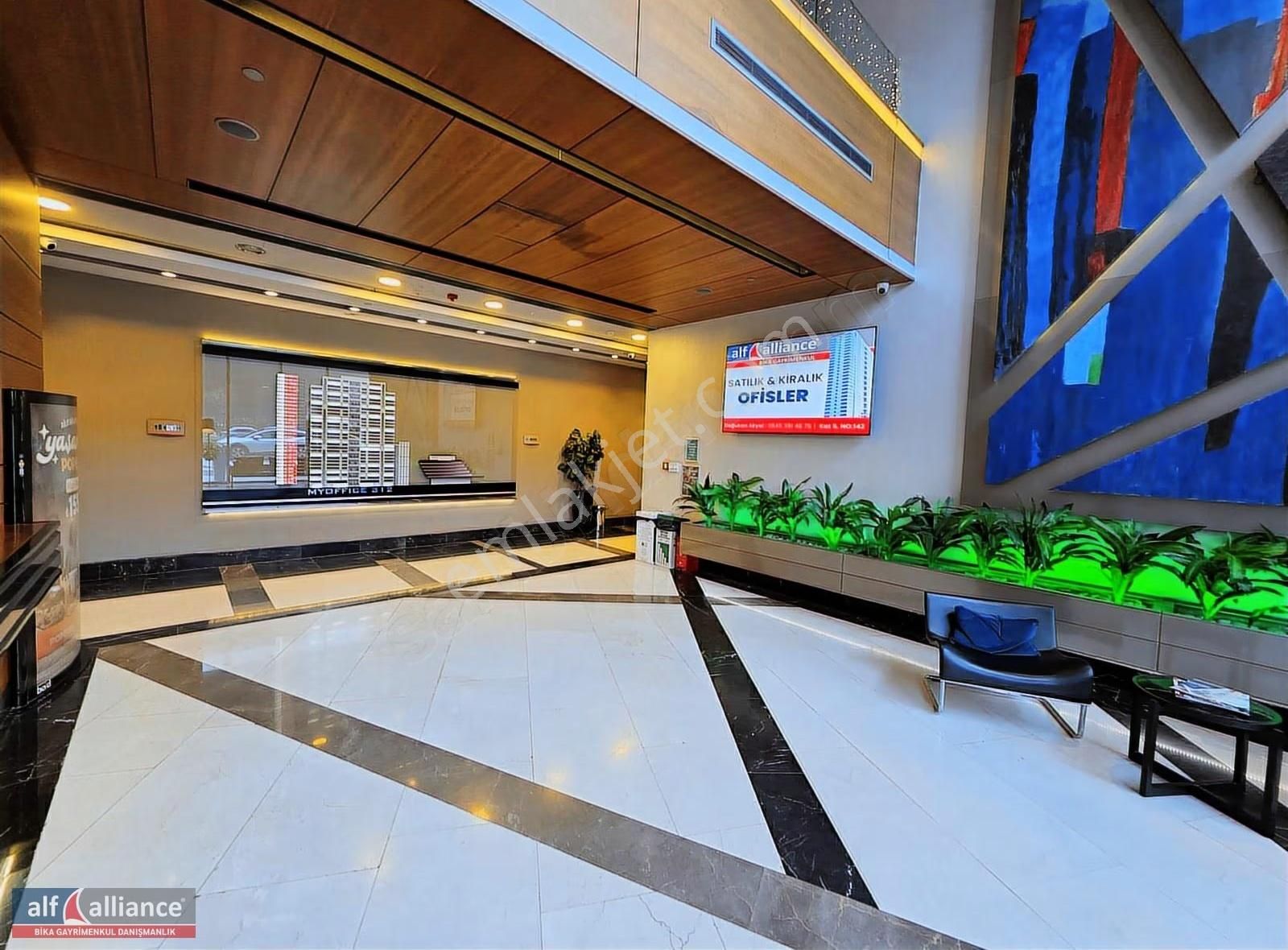 Ağaoğlu My Offıce 212'de 87m² 1+1 Köşe Ofis (5 Otopark+9m²depo) - Görsel 8