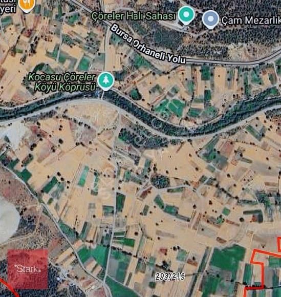 Orhaneli Çöreler Satılık Tarla - Görsel 3