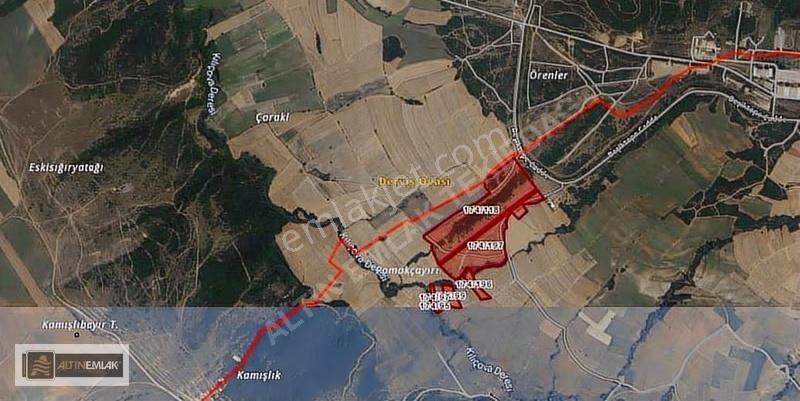 Tekirdağ Ferhadanlı'da Satılık 5035 M2 Sulama Kanalı Yanı Tarla - Görsel 8