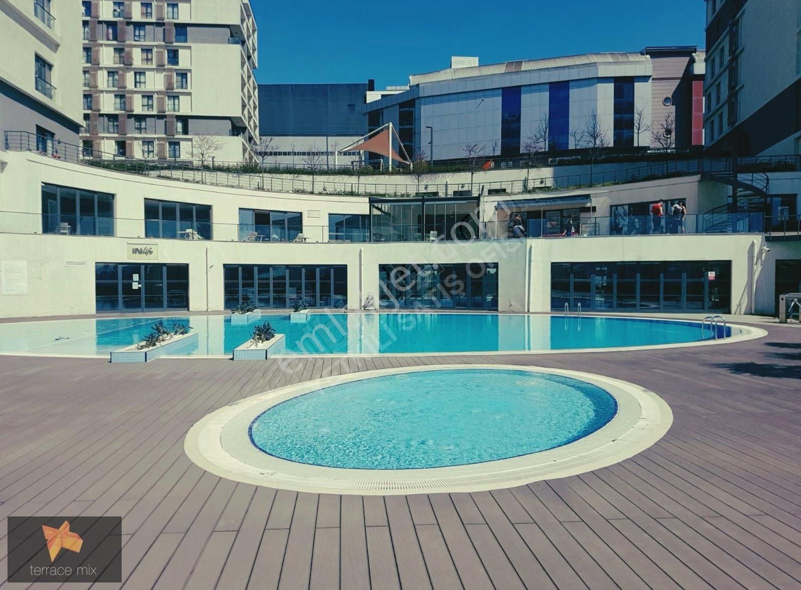 Terrace Mix'te Yüksek Kat Ful Ve Temiz Eşyalı 1+1 Daire - Görsel 20