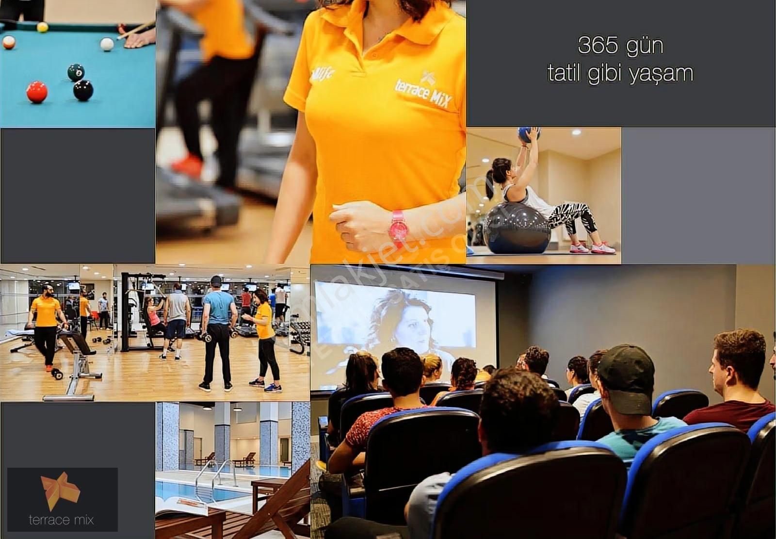 Terrace Mix Balkonlu 1+1 Havuz Cephe Eşyalı Satılık Daire - Görsel 11