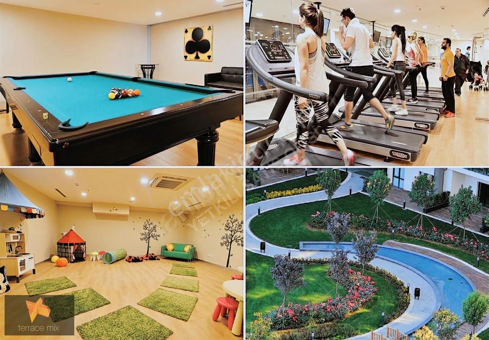 Terrace Mix Balkonlu 1+1 Havuz Cephe Eşyalı Satılık Daire - Görsel 27