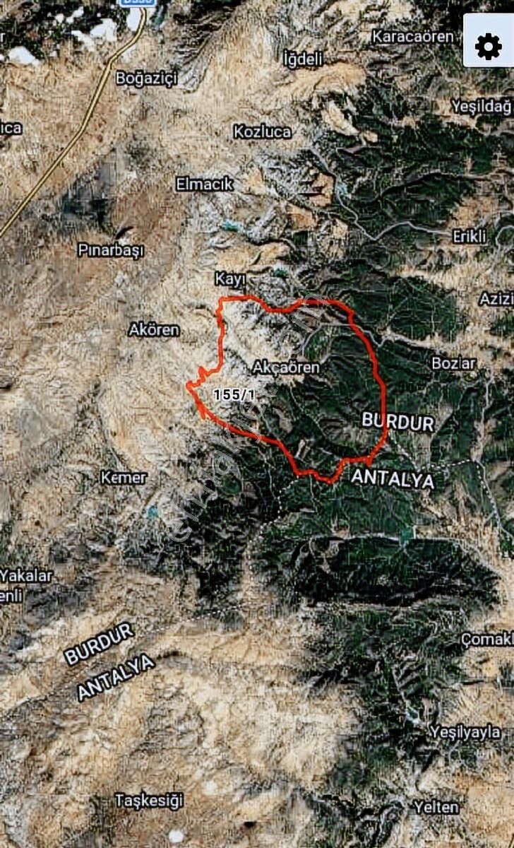 Burdur'un Antalya'ya En Yakın İlçesi Kemer Akçaören Köyünde - Görsel 4