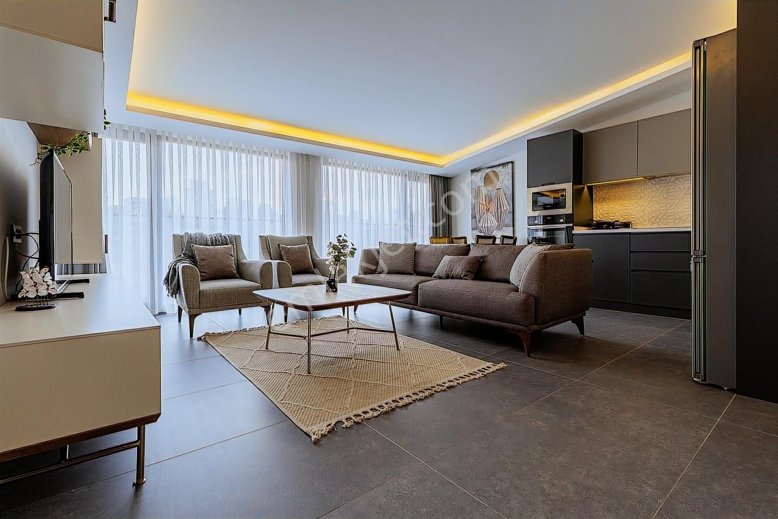 Çukurambar'da Ful Eşyalı Lüx Rezidans - Abd Büyükelçiliği Yanı - Görsel 7