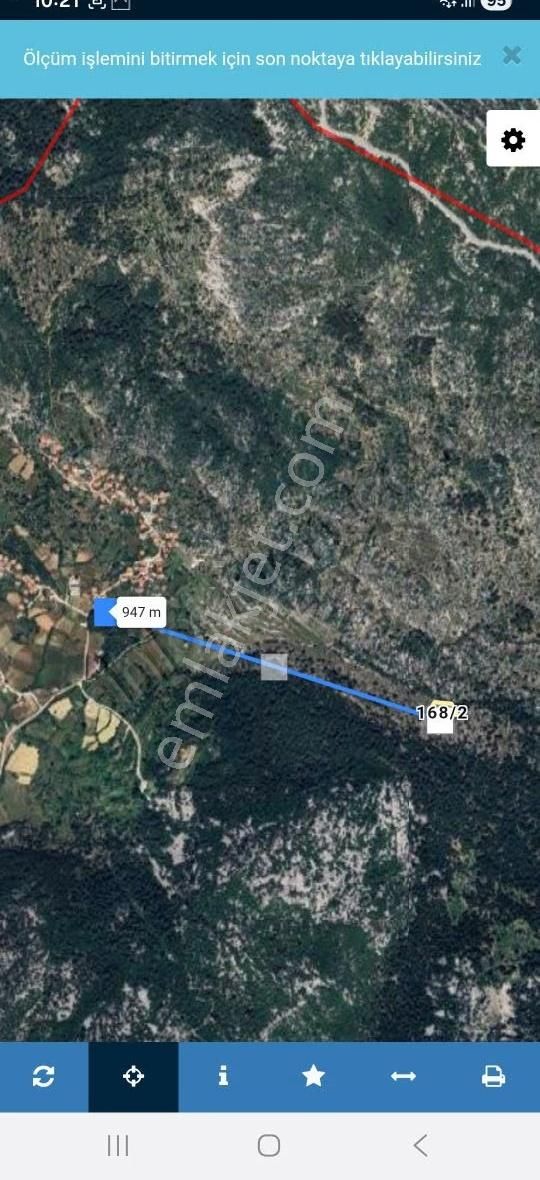 Antalya Akseki Mahmutlu Köyünde 2899m Tarla Satılık Olup Detaylı - Görsel 5