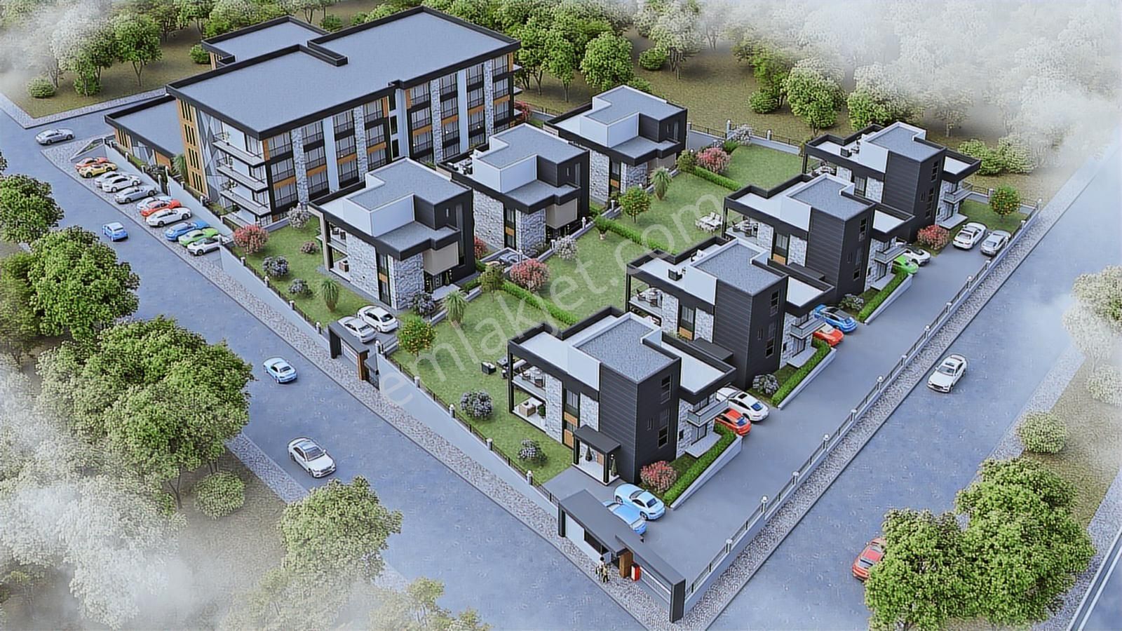 Kabaoğlu'nda Site İçerisinde Sıfır 88 M2 1+1 Yatırımlık D. Daire - Görsel 6