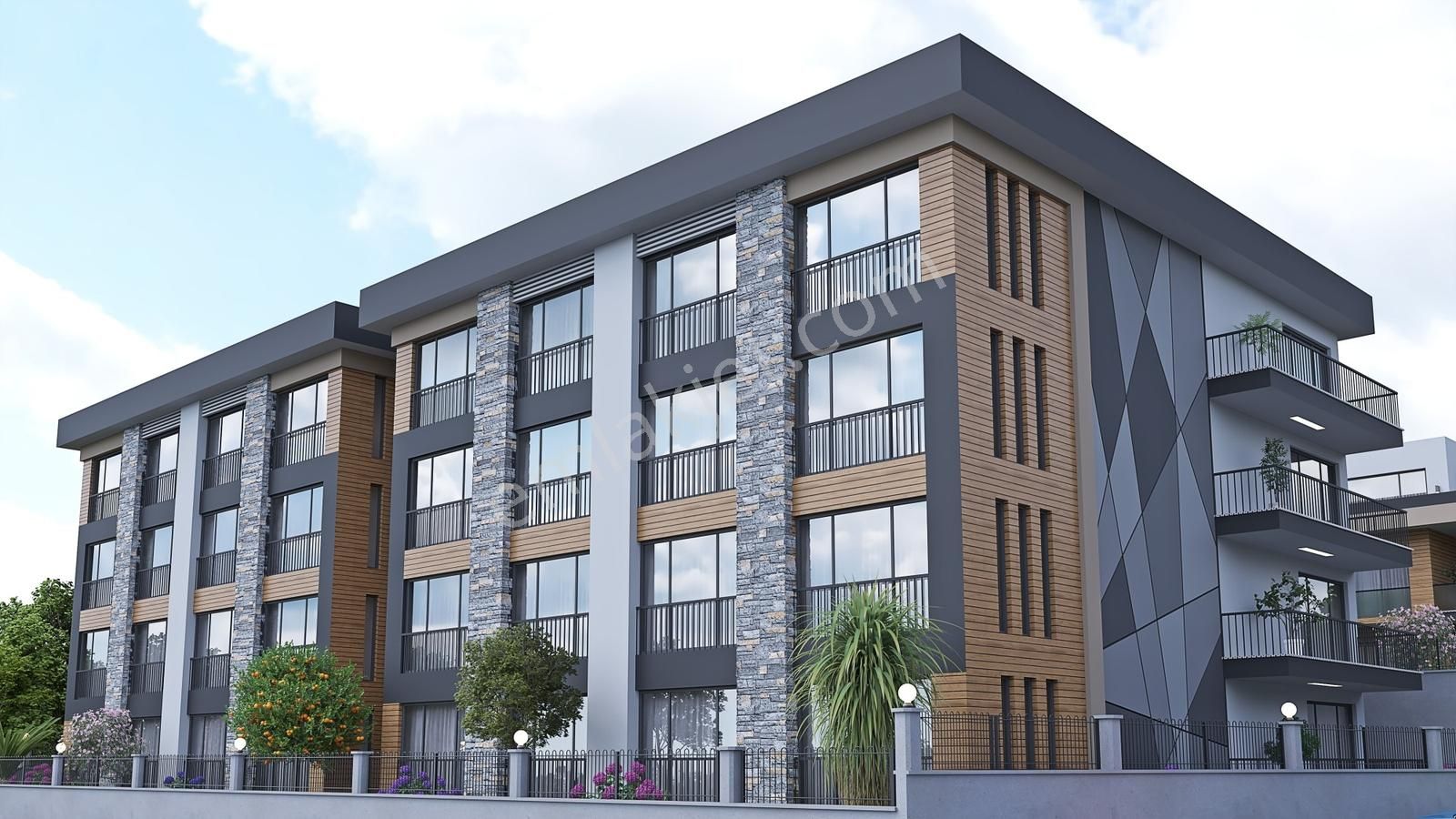 Kabaoğlu'nda Site İçerisinde Sıfır 88 M2 1+1 Yatırımlık D. Daire - Görsel 8