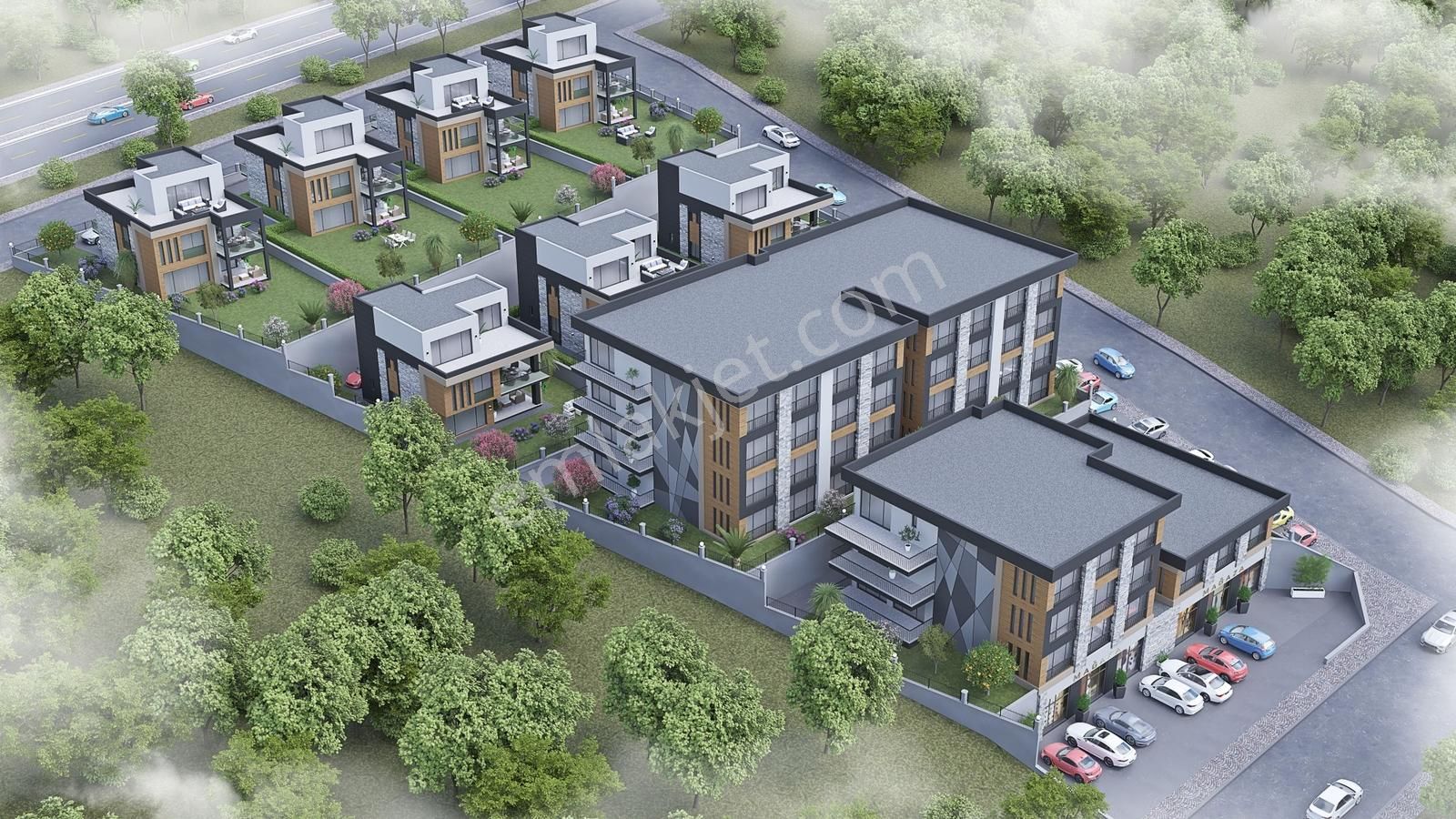 Kabaoğlu'nda Site İçerisinde Sıfır 88 M2 1+1 Yatırımlık D. Daire - Görsel 15