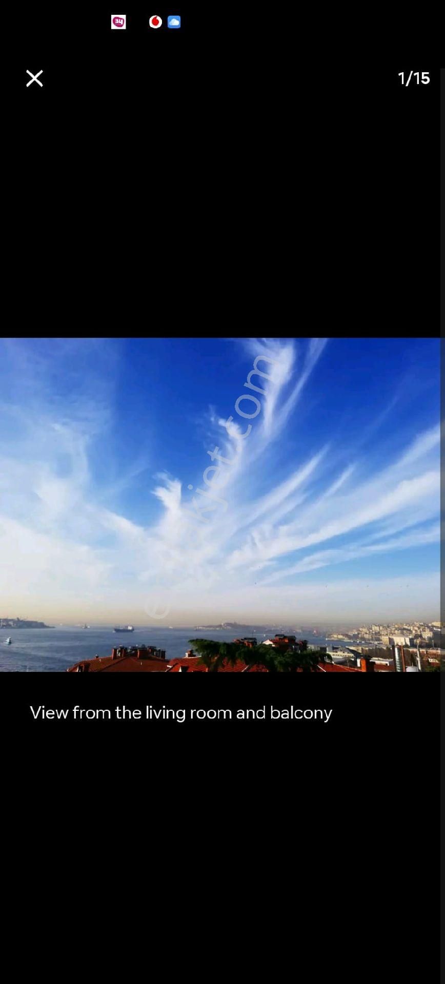 Boğaz Manzaralı Eşyalı Kiralık Daire