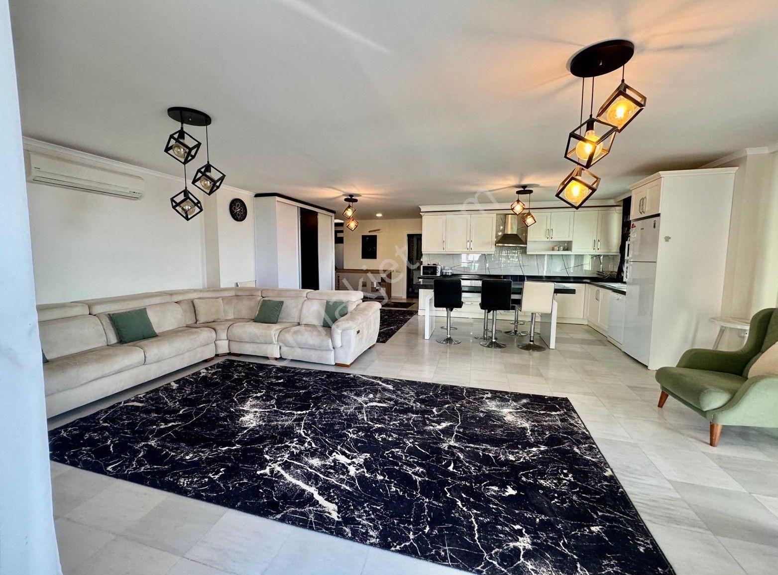 Alanya Kargıcak Mah.deniz Manzaralı Eşyalı Satılık 4+1 Dubleks