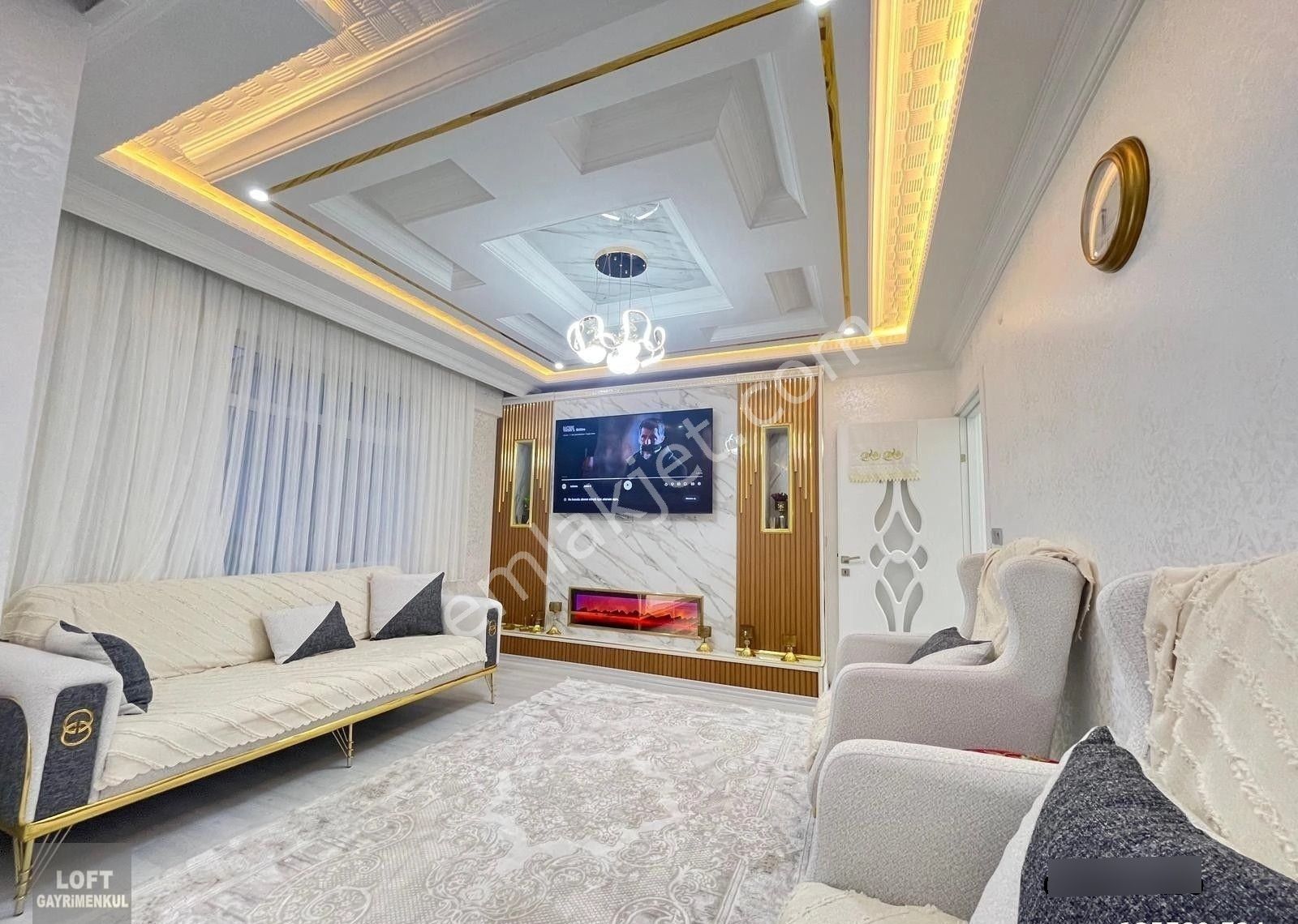 Loft'tan İnönü Mah 2+1 1.kat 115m2 Satılık Daire - Görsel 3