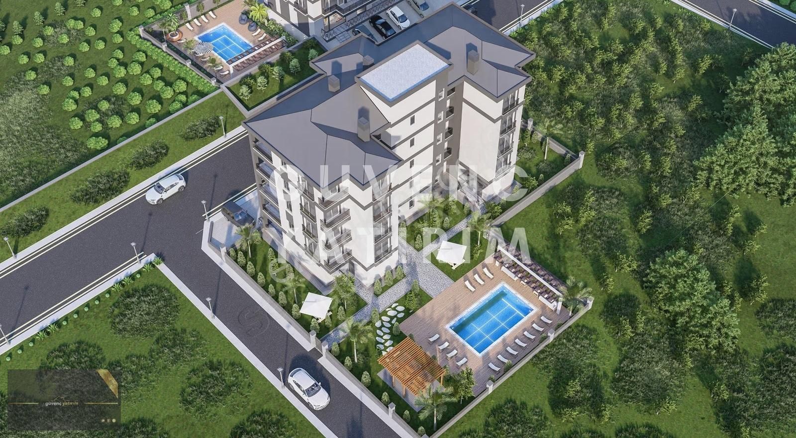 Serik Orta Mh. Havuzlu Elit Sitede 2+1 Satılık Sıfır Daire