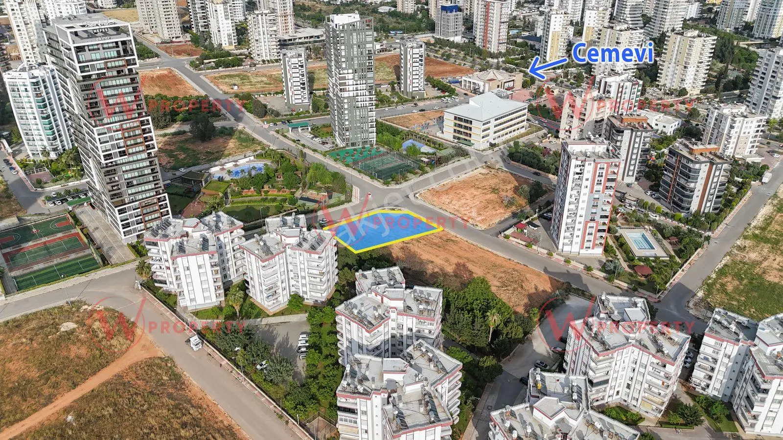 W Property Yenişehir Limonluk'ta 663m² Sosyal Tesis İmarlı Arsa - Görsel 4