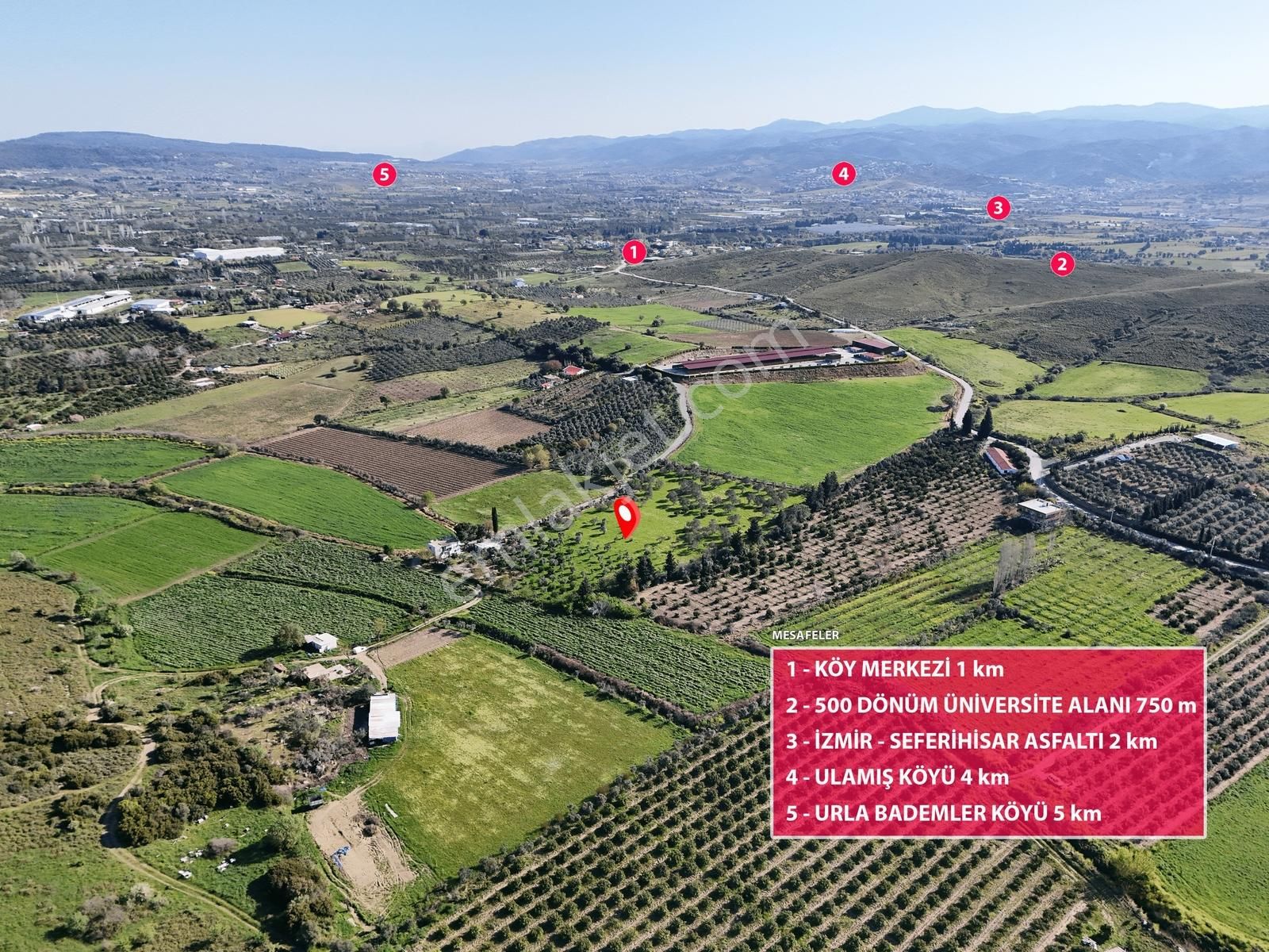 2 Numaratajı Olan 12 Dönüm Arazi. Denize Ve Merkeze 10 Dk. - Görsel 4