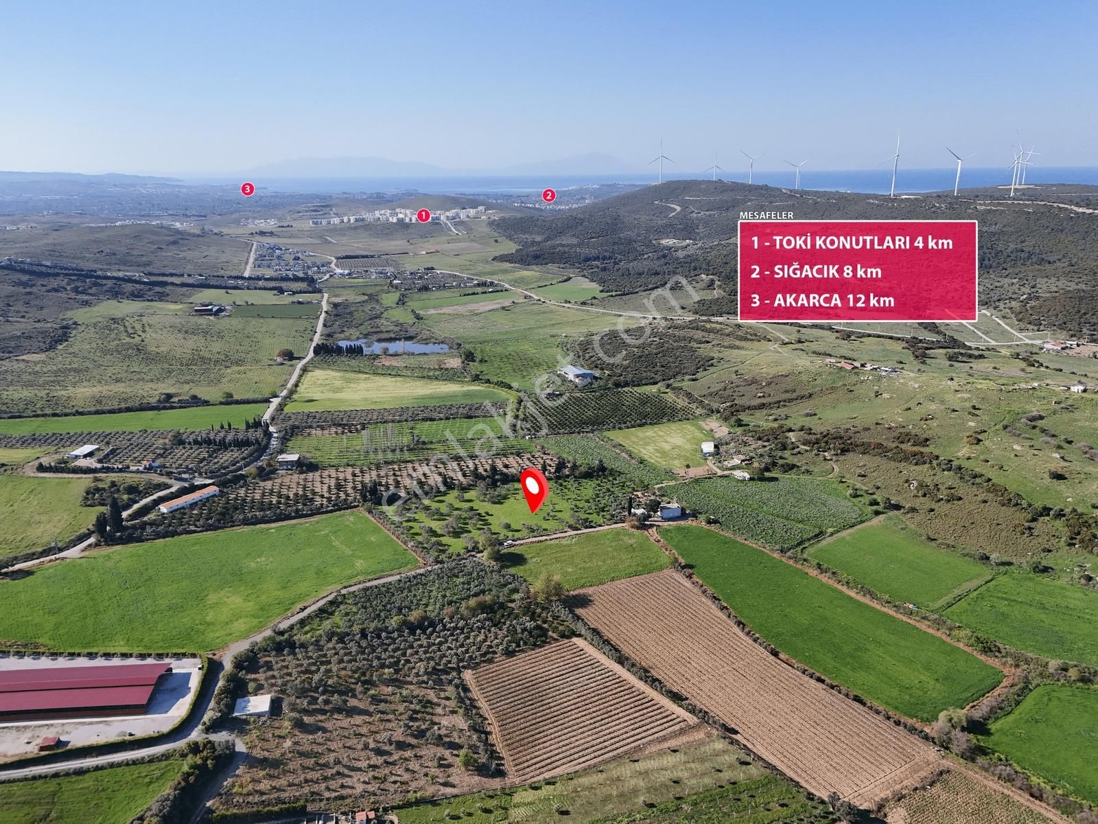 2 Numaratajı Olan 12 Dönüm Arazi. Denize Ve Merkeze 10 Dk. - Görsel 7