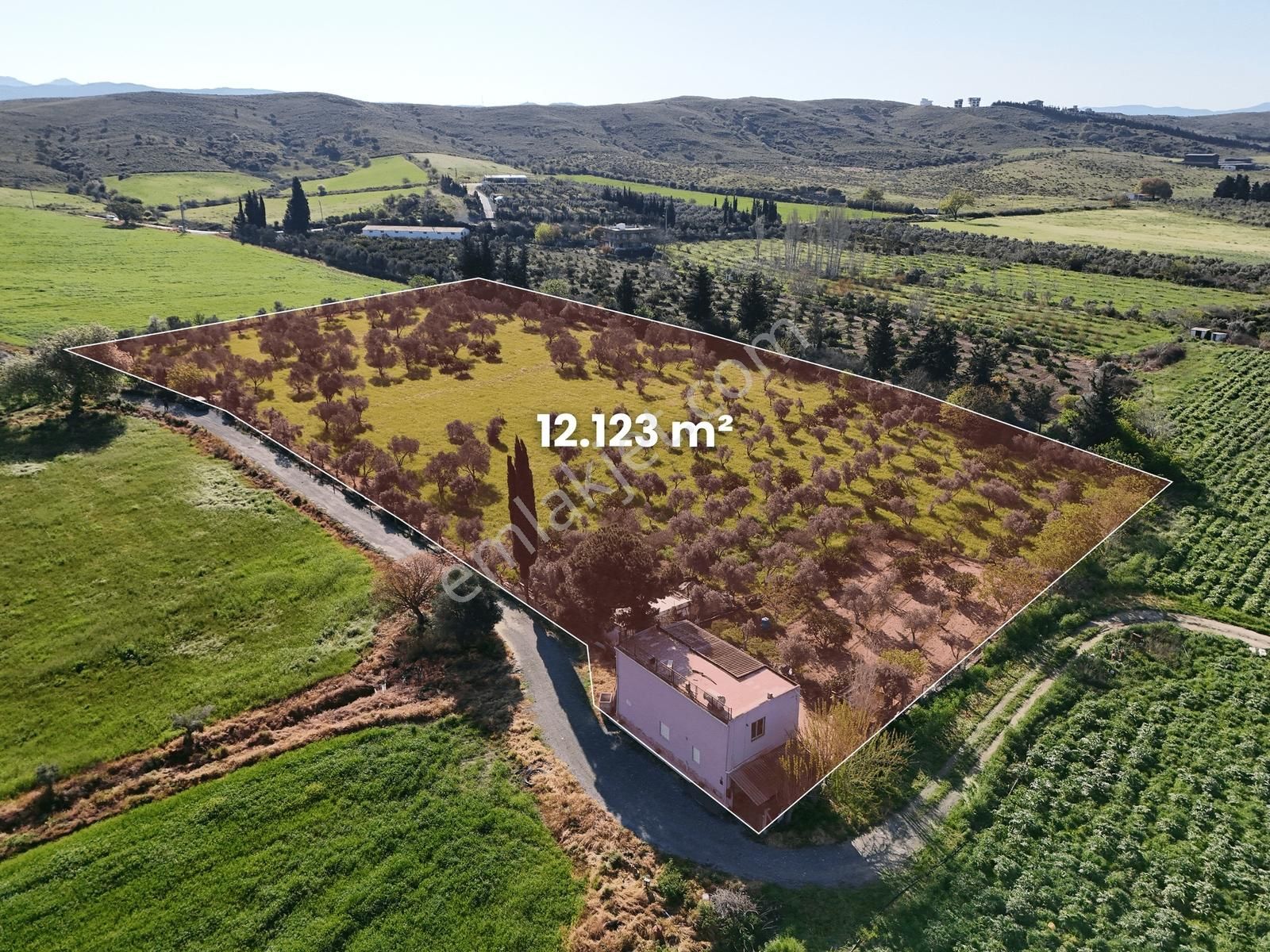 2 Numaratajı Olan 12 Dönüm Arazi. Denize Ve Merkeze 10 Dk. - Görsel 2