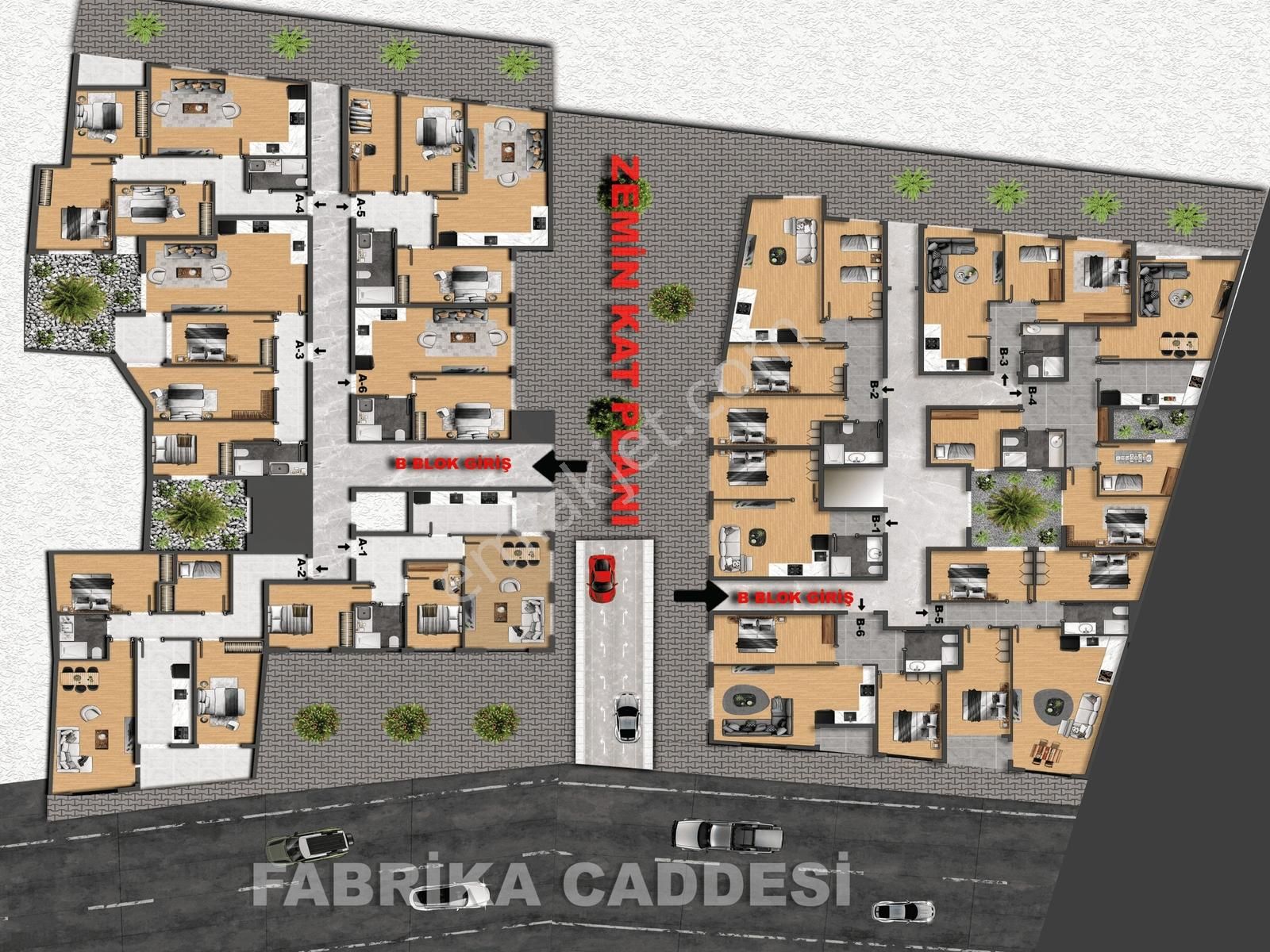 İlçe Merkezinde, Kapalı Otoparklı & Haziran Teslim 1+1 Daire - Görsel 9