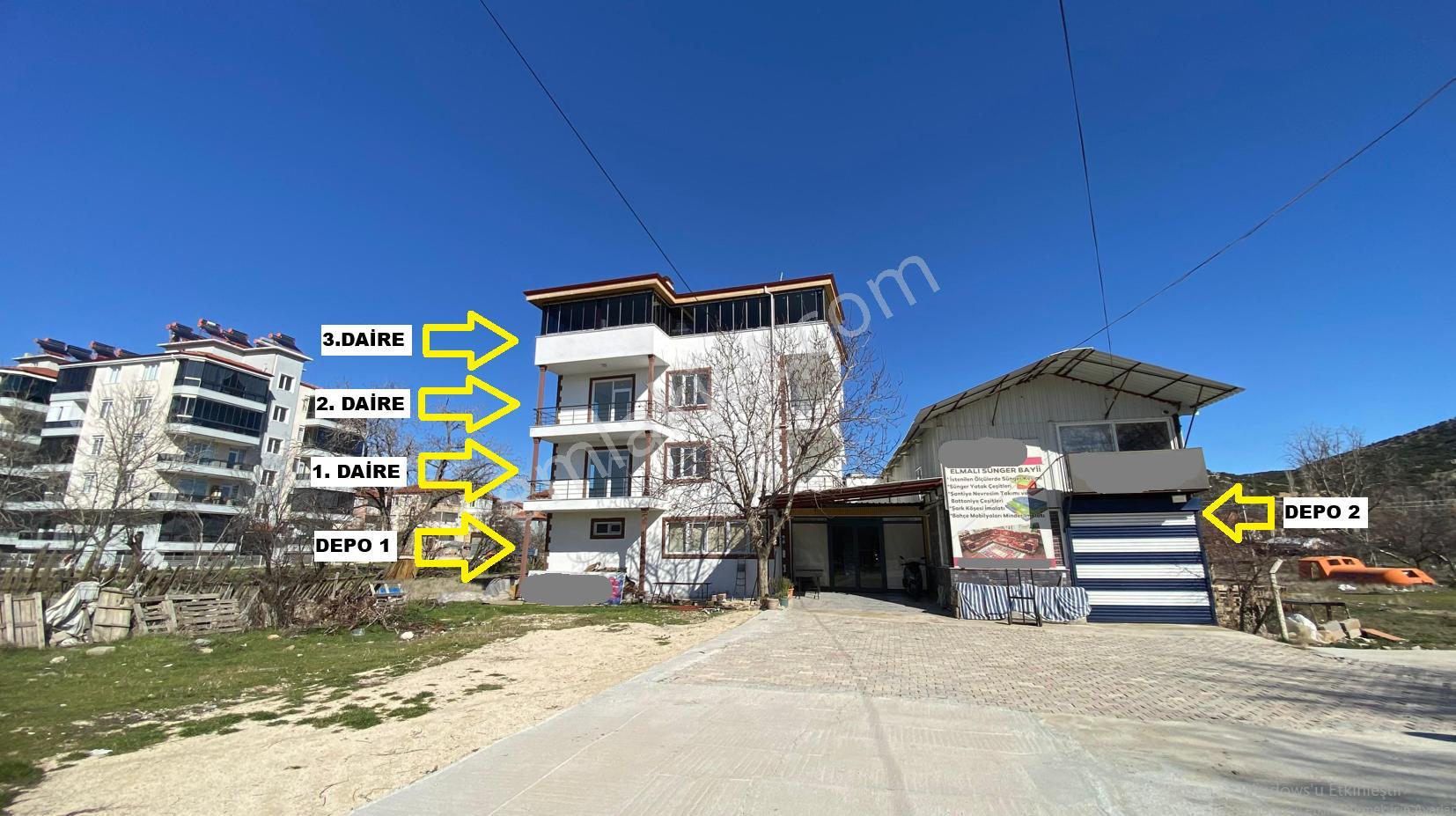 Vip Gayrimenkul'den 3 Katlı Sıfır Daireler Ve Depolar Tamamı - Görsel 8