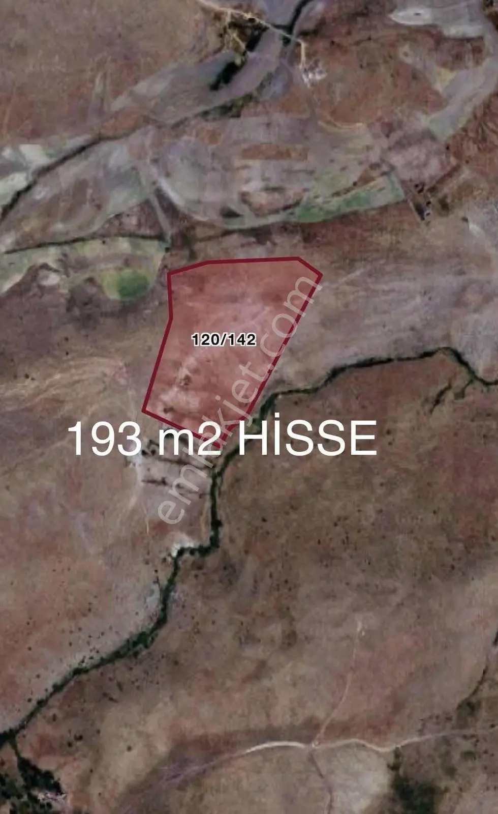 Kıbrıs Beşpınar Mevkii Yatırımlık 193 M2 Hisse
