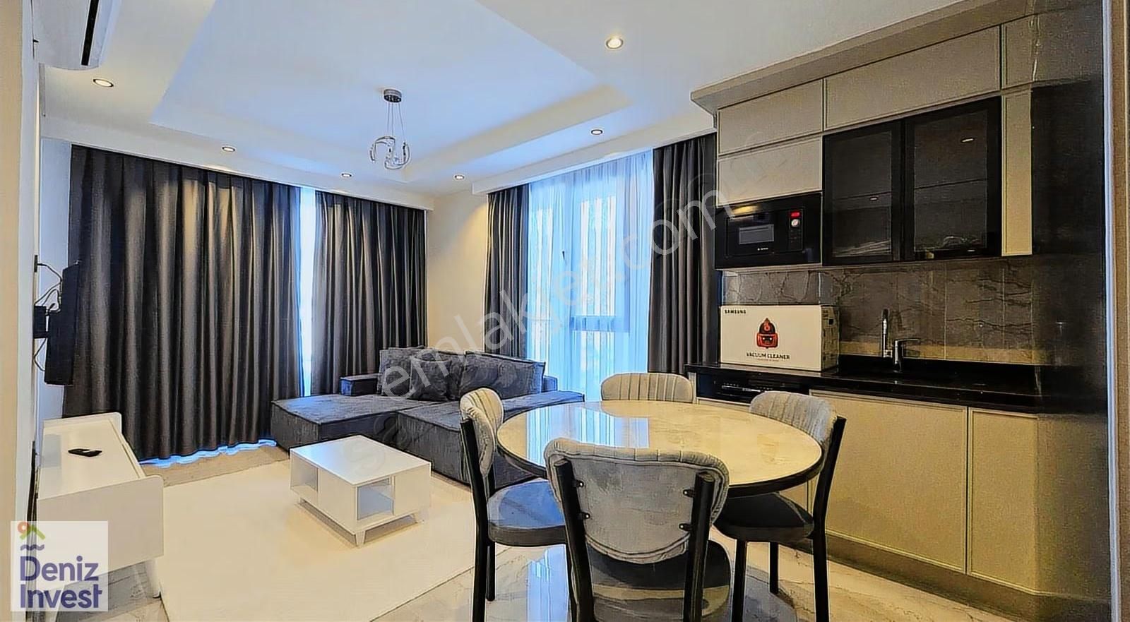Alanya Oba Karakocalı Gemstone Residence 1+1 Eşyalı Daire - Görsel 4