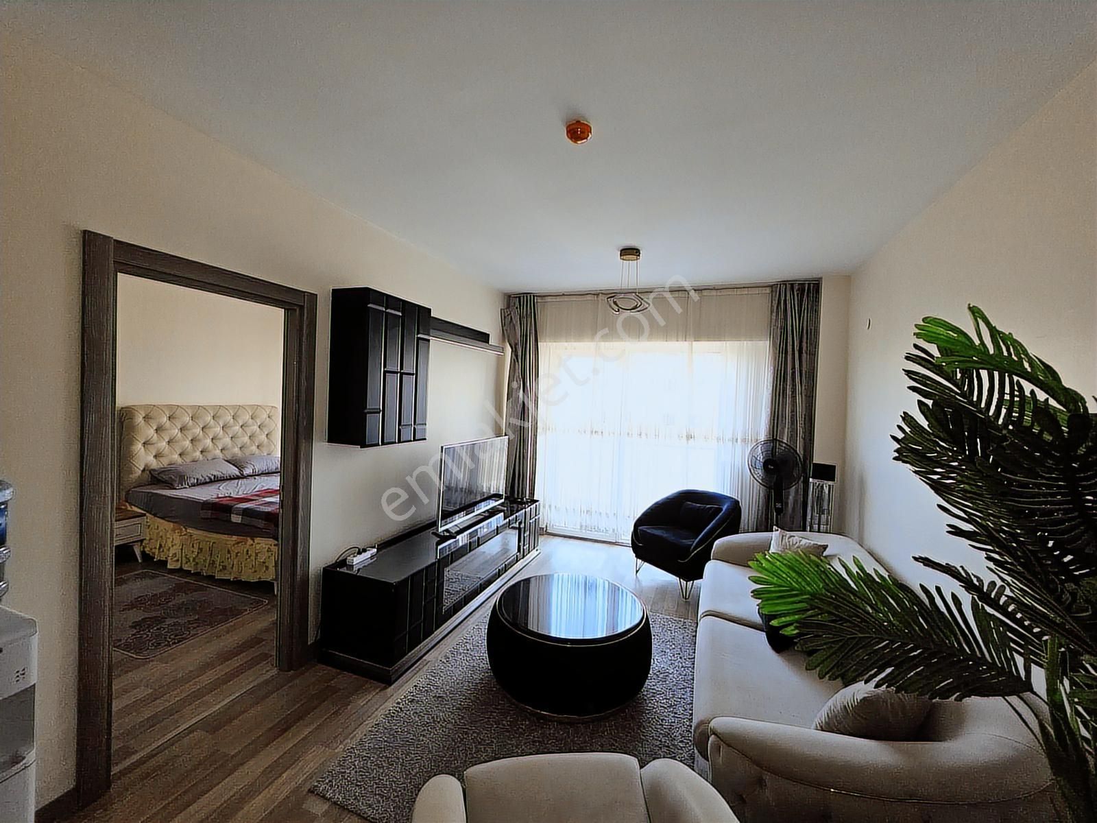 Aris Grand Tower'da Ful Eşyalı Kiralık 1+1 Daire - Görsel 18