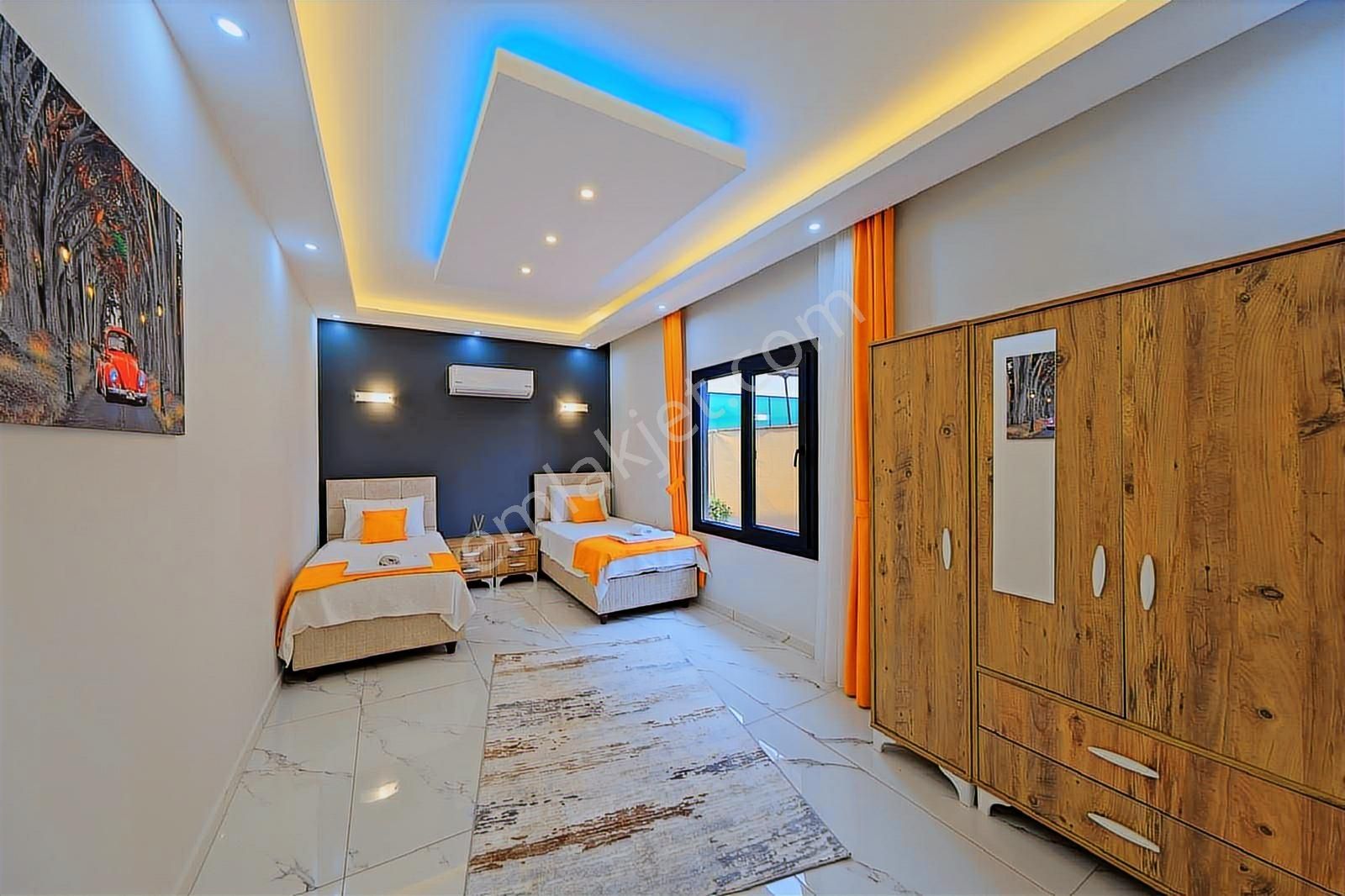 Stoptan Fethiye Çamköyde Eşyalı Havuzlu 2+1 Villa - Görsel 34