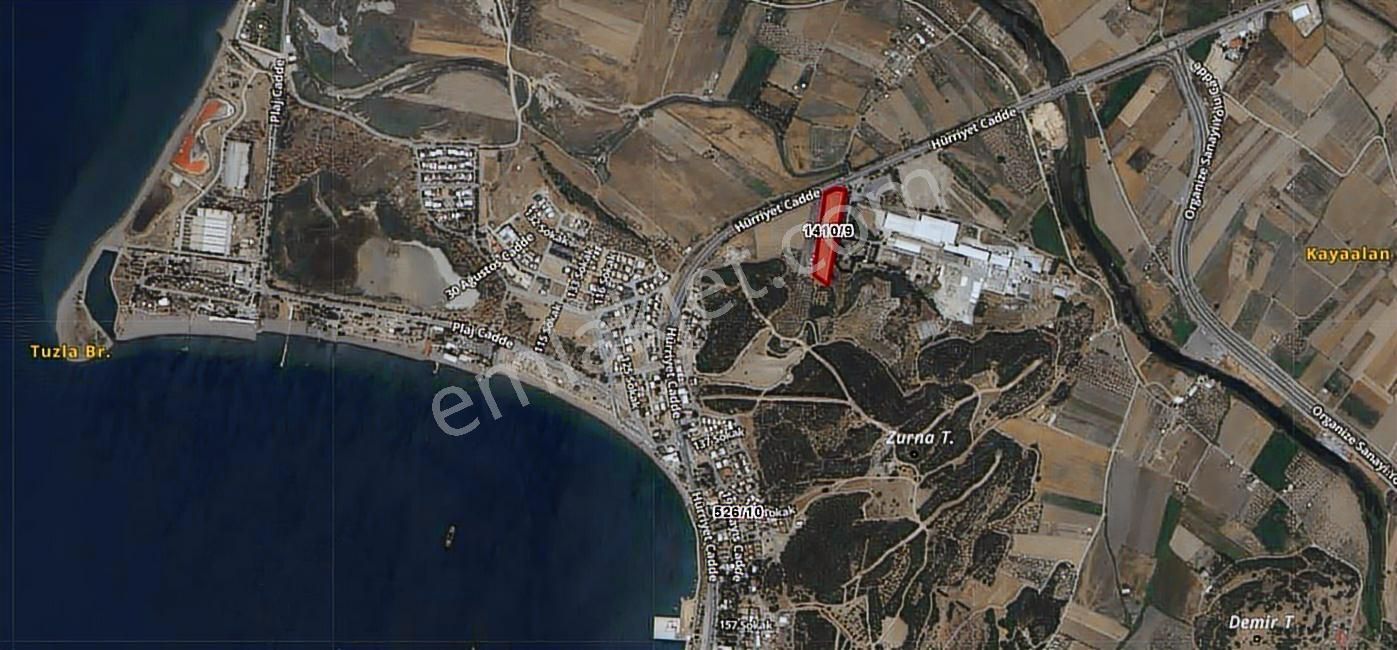 Aliağa Yalı Mahallesi Ana Yol Cepheli Satılık Tarla