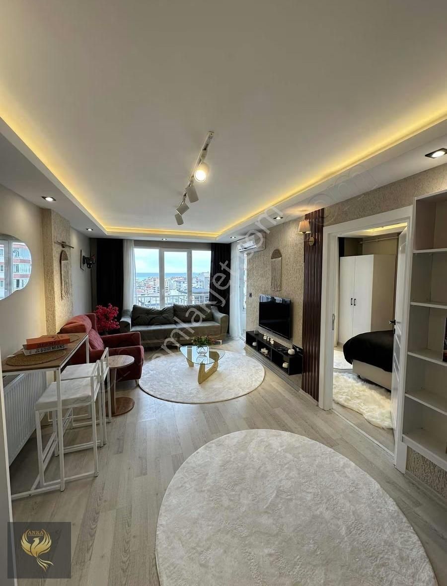 Atakumda Deniz Manzaralı Cambalkon Kombi Kilimalı Eşyalı Daire - Görsel 11