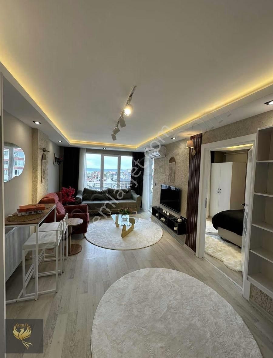 Atakumda Deniz Manzaralı Cambalkon Kombi Kilimalı Eşyalı Daire