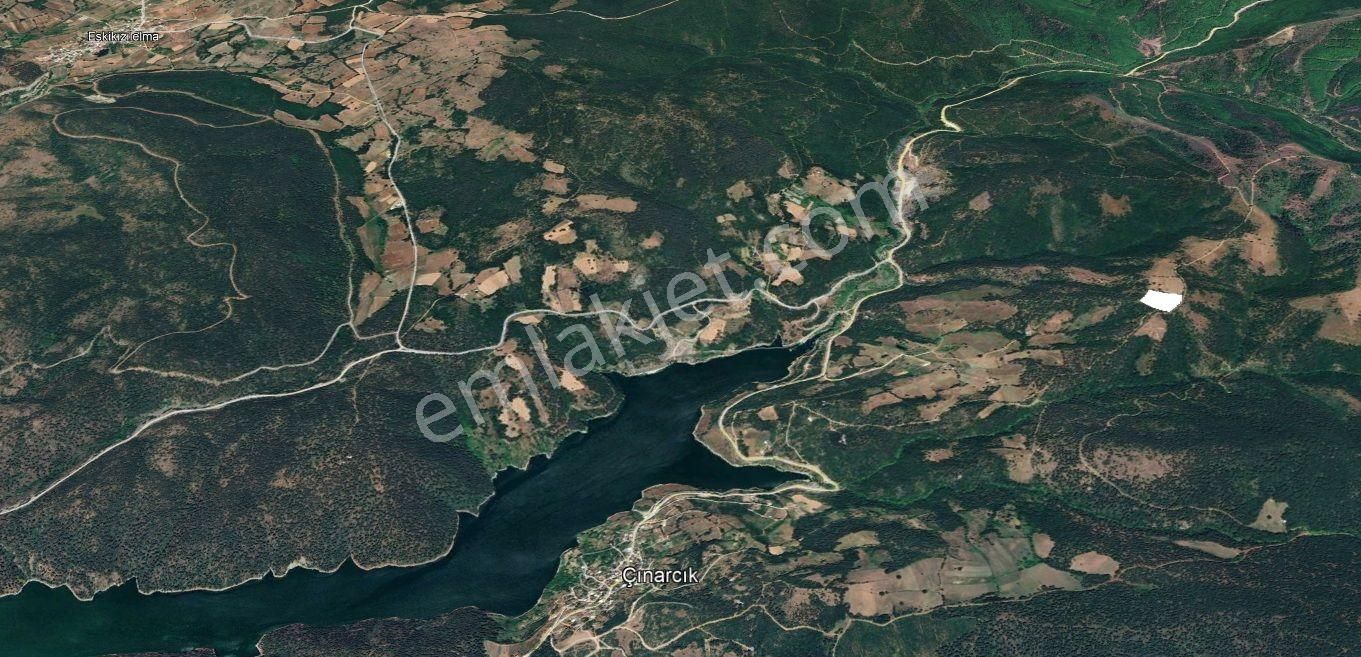 Orhaneli Çınarcık'ta Manzaralı Yol Kenarı Tarla - Görsel 5