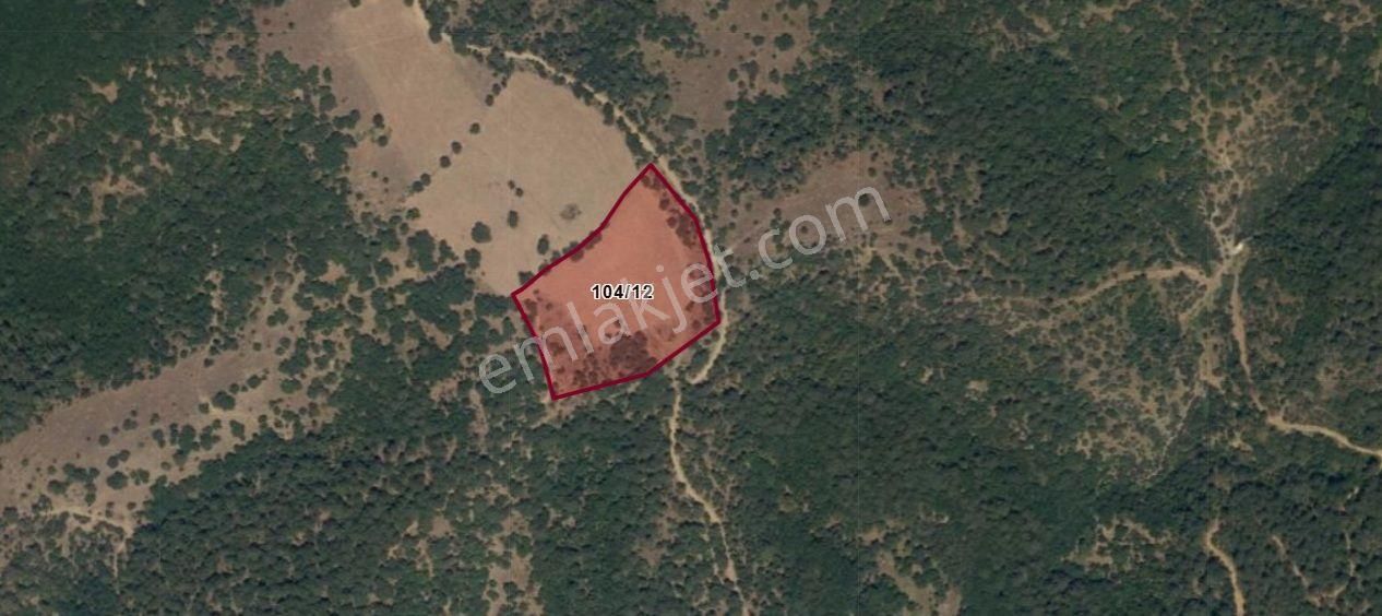 Orhaneli Çınarcık'ta Manzaralı Yol Kenarı Tarla