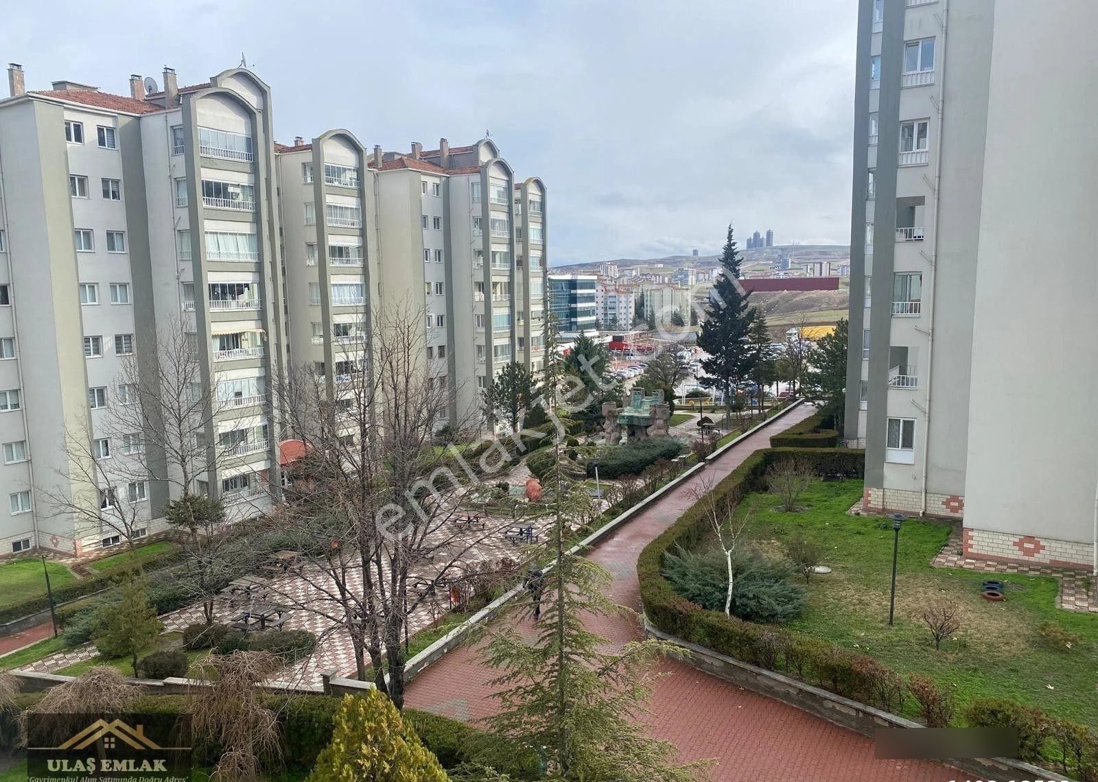 Ulaş Emlak Elvankent Batı Adalet Srayı Bitişiği Site İçerisinde Asansörlü - Görsel 5