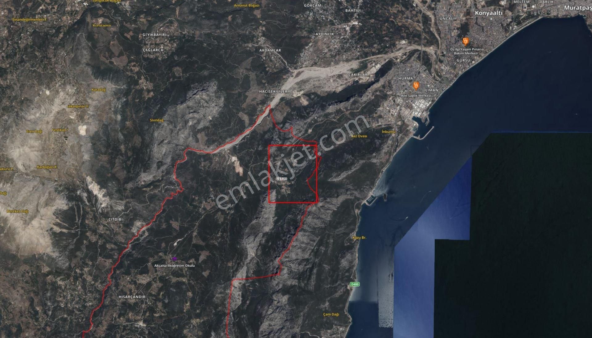 Konyaaltı Gedeller Yerleşim Alanı 1352 M² Turizm Yatırım Parseli - Görsel 5