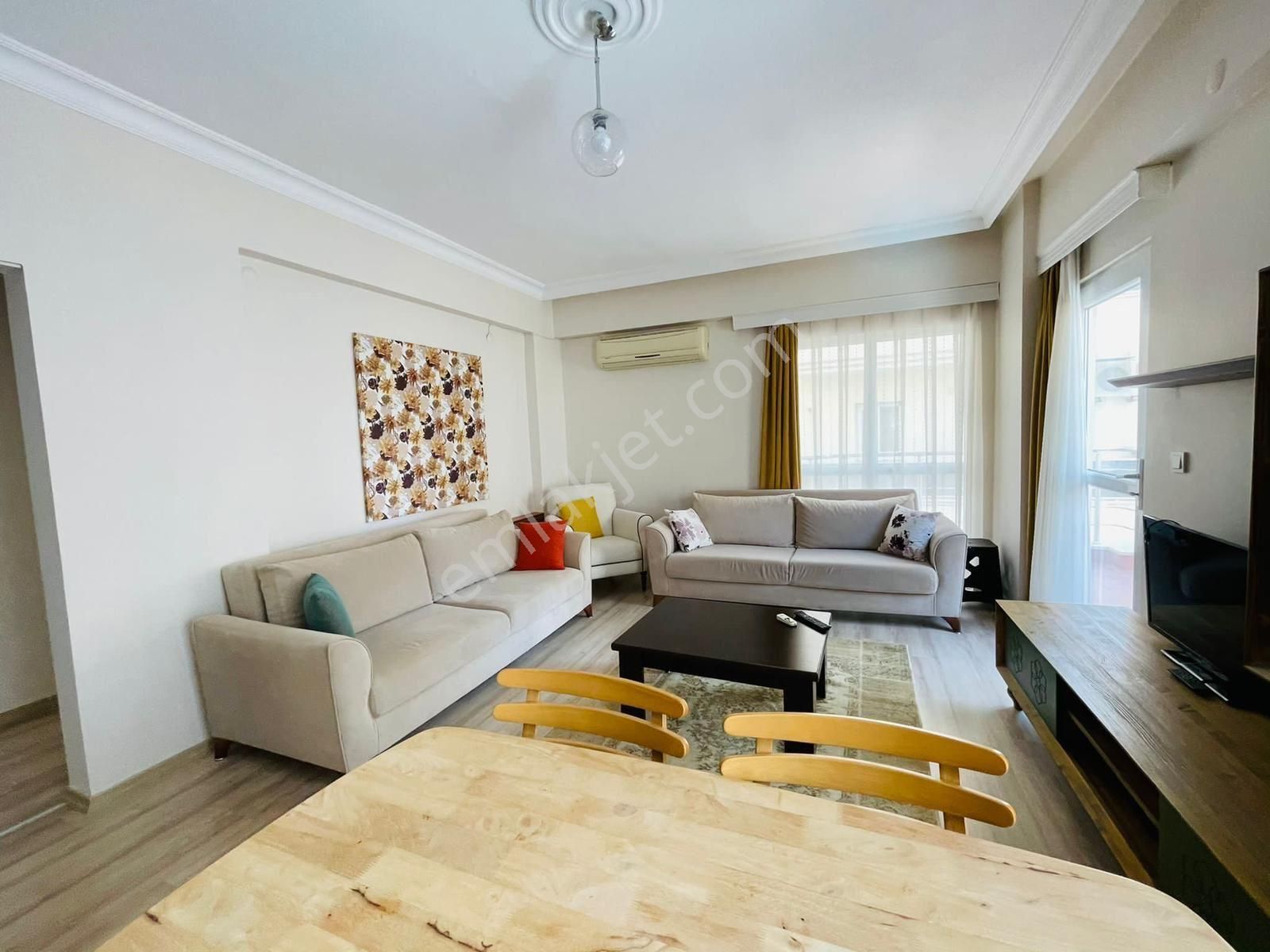 Didim Çamlıkta Havuzlu Sitede Kiralık 3.koya 200 Metre 1+1 Eşyalı Daire - Görsel 8