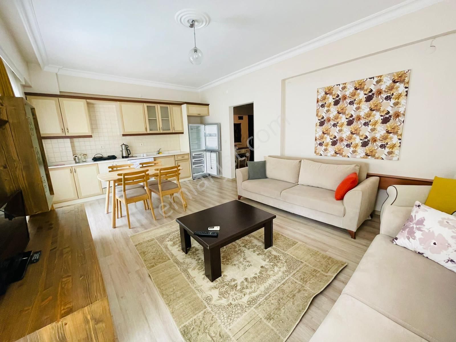 Didim Çamlıkta Havuzlu Sitede Kiralık 3.koya 200 Metre 1+1 Eşyalı Daire - Görsel 14